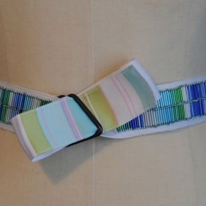 Fletcher Artworks, LLC Spring is Here Hand Beaded Belt